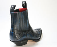 4660 Sendra Boots Ankle Boots Denver Azul Ciclon Negro