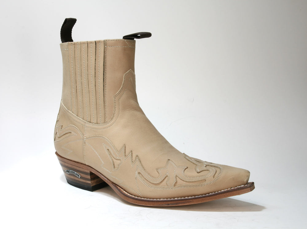 4660 Sendra Stiefeletten Floter Beige