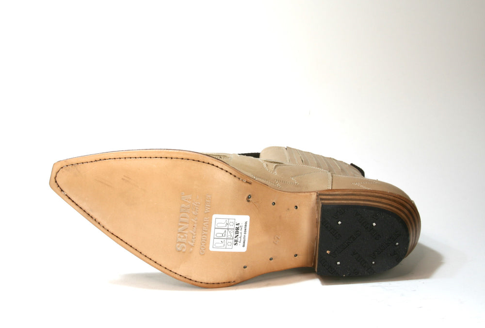 4660 Sendra Stiefeletten Floter Beige