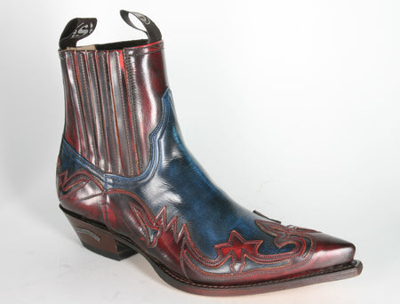 4660 Sendra Stiefeletten Hurricane Rojo Ducados