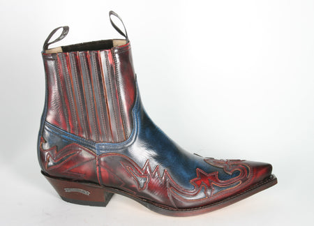 4660 Sendra Stiefeletten Hurricane Rojo Ducados