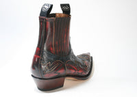 4660 Sendra ankle boots Hurricane Rojo Python Azul