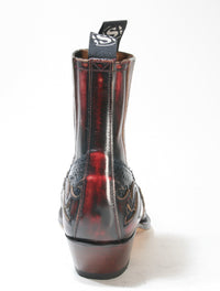 4660 Sendra ankle boots Hurricane Rojo Python Azul