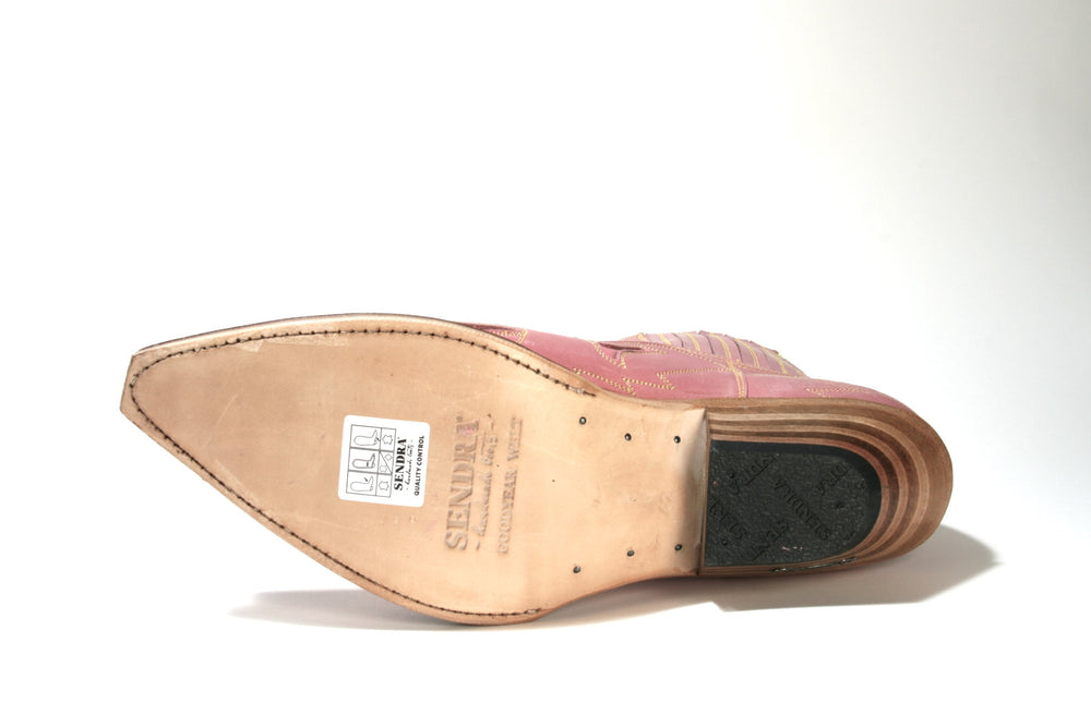 4660 Sendra Stiefeletten raspberry