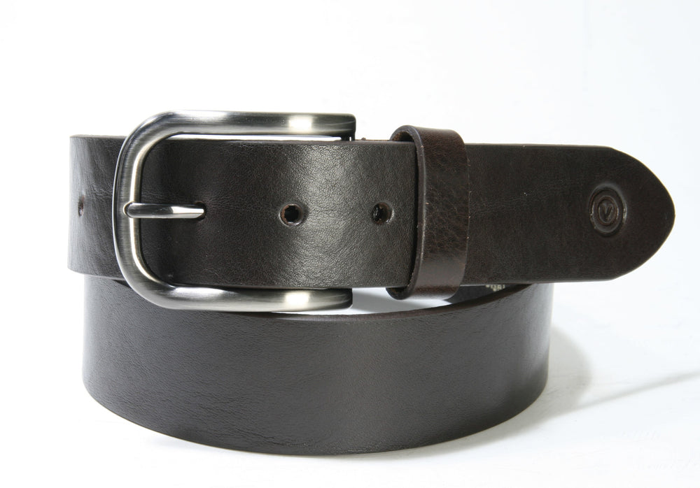 471 Vittozzi Leather Belt Brown
