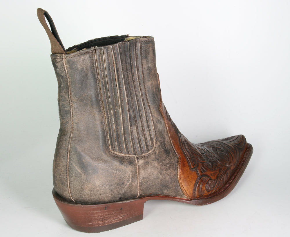 48015 Mezcalero ankle boots Brush Cincelado