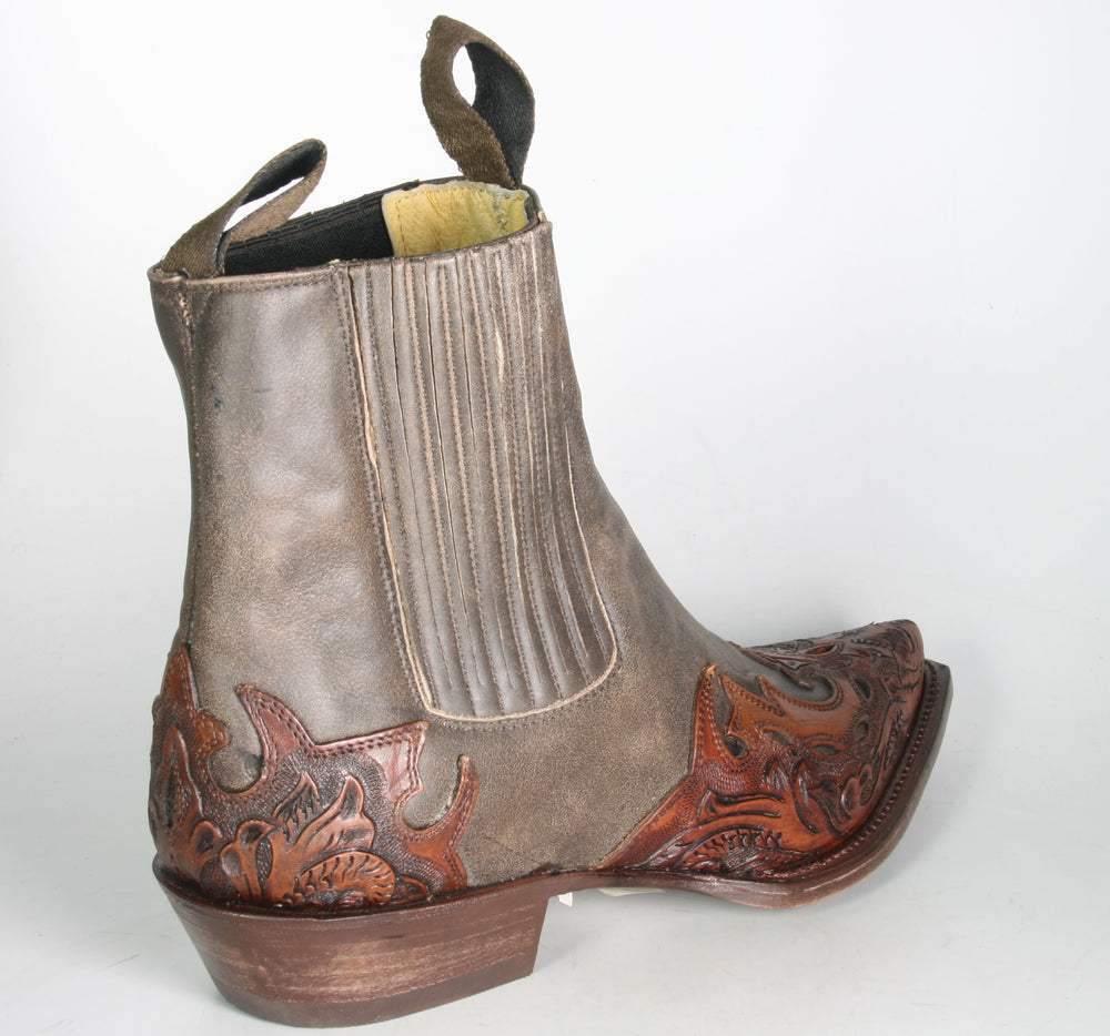 497 Mezcalero Stiefeletten Cincelado Moka