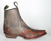 497 Mezcalero Stiefeletten Cincelado Moka