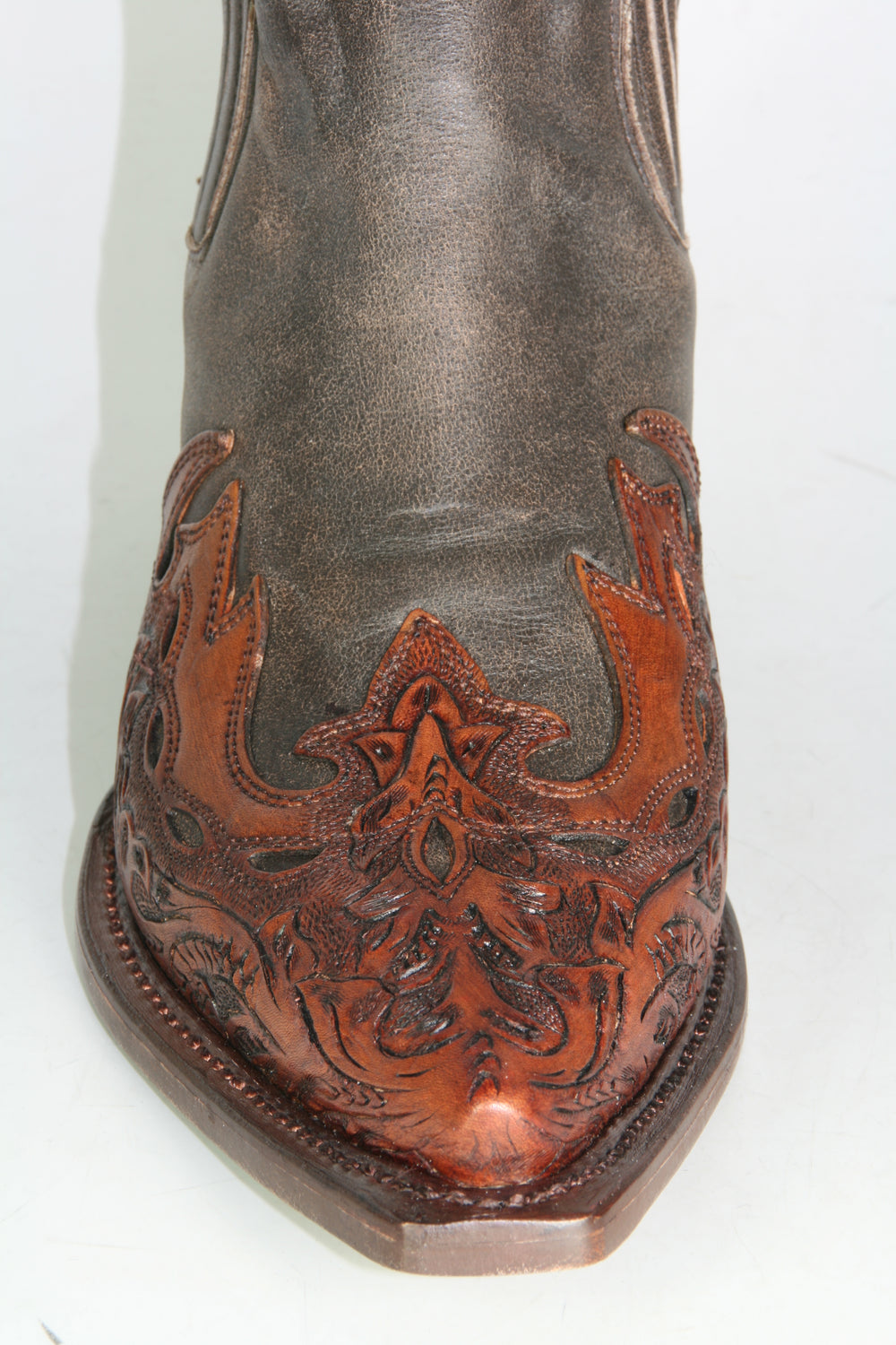 497 Mezcalero Stiefeletten Cincelado Moka