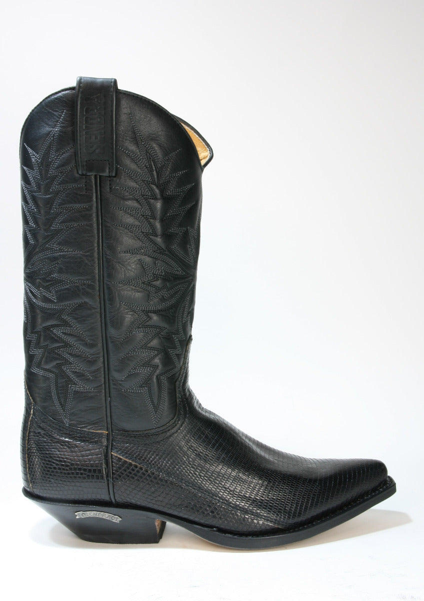 5003 Sendra Boots Cowboystiefel Iguana Negra