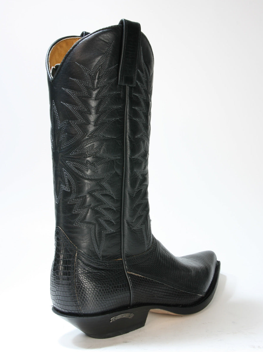 5003 Sendra Boots Cowboystiefel Iguana Negra