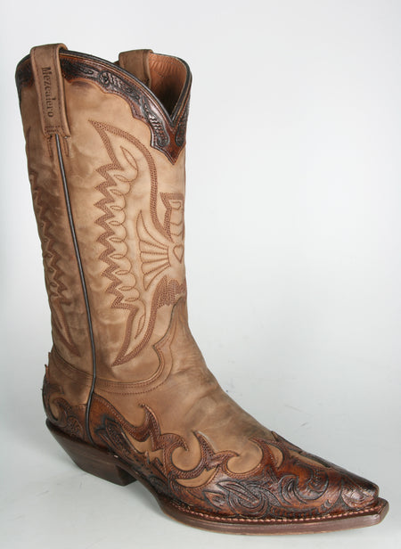 5024 Mezcalero Cowboystiefel Brush Cincelado