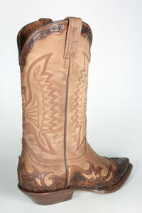 5024 Mezcalero cowboy boots Brush Cincelado