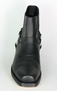 5049 Sancho Abarca Biker Boots 362 Seam Negro