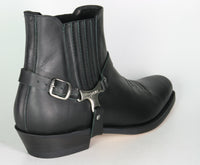5049 Sancho Abarca Biker Boots 362 Seam Negro