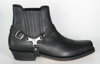 5049 Sancho Abarca Biker Boots 362 Seam Negro
