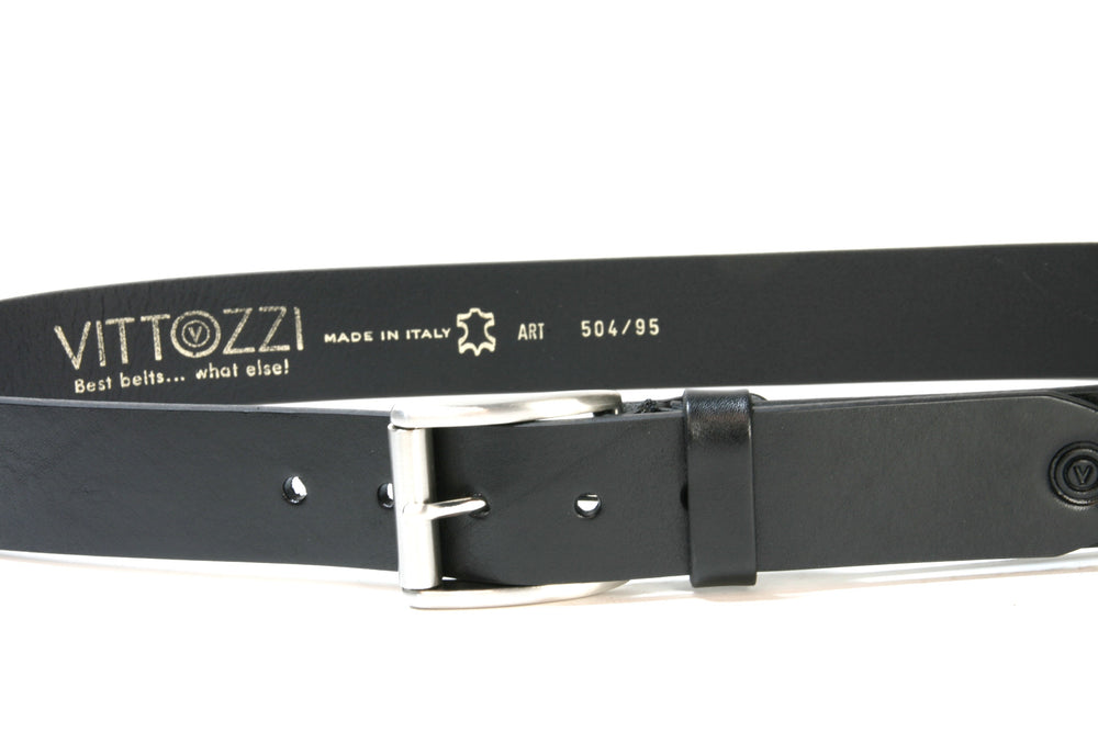 504 Vittozzi Gürtel Black