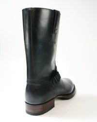 51395 SANDMANN Engineer Boots Great Plains Black
