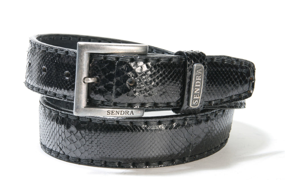 5156 Sendra Belt Python Black