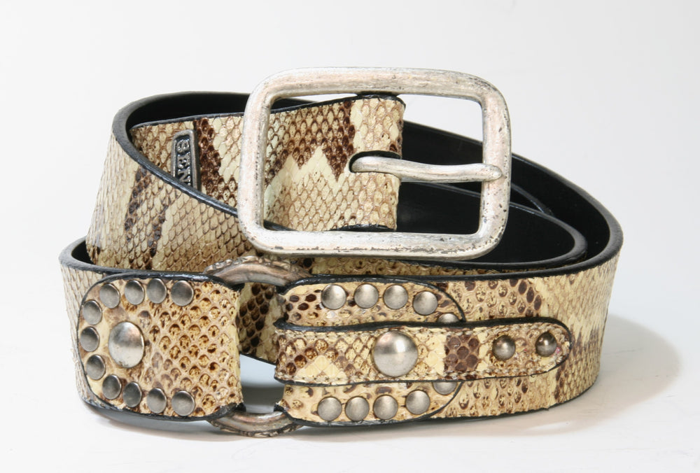 519 Sendra Gürtel Python Natural