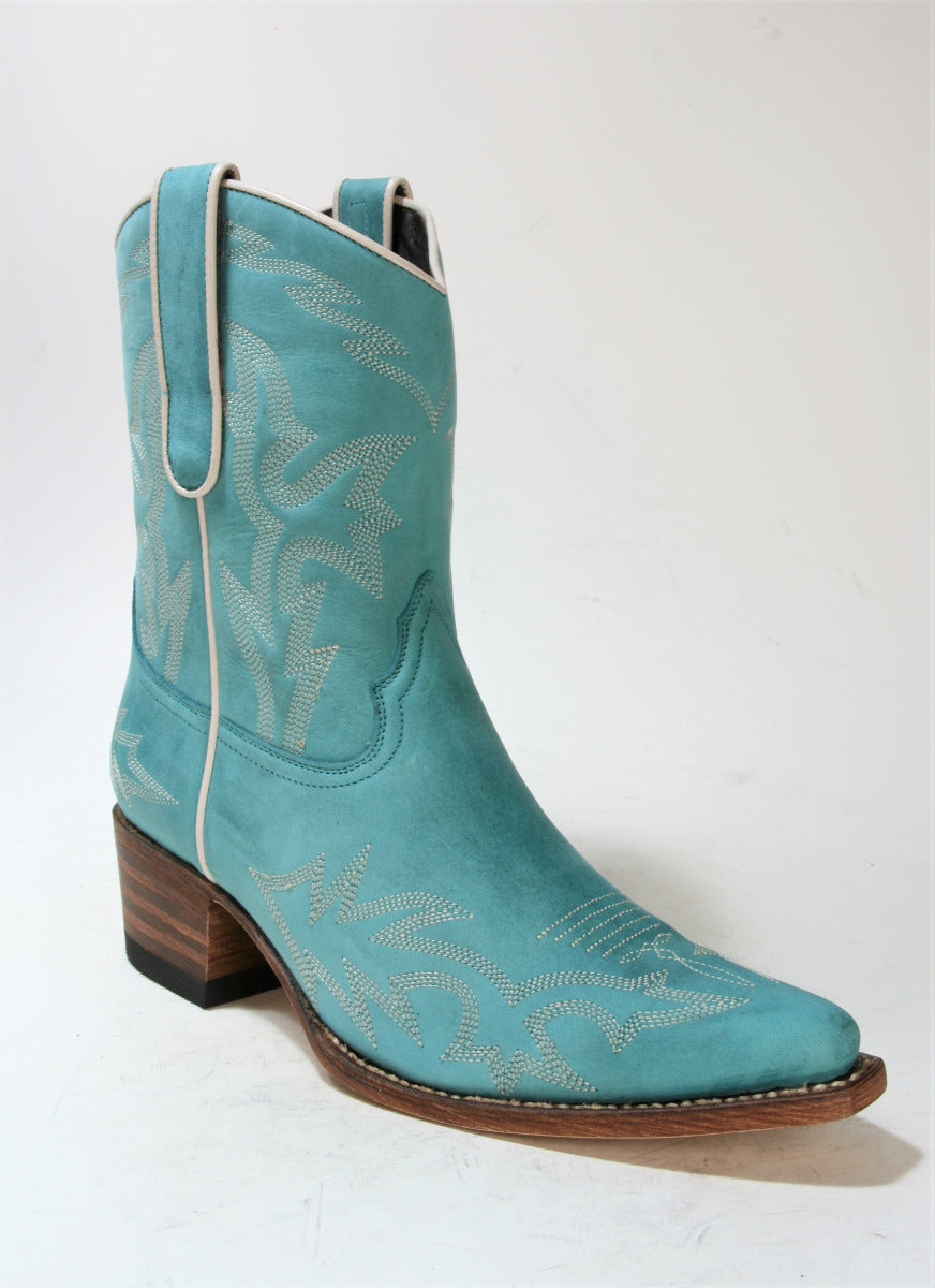 5300 GENE Sendra cowboy boots Sprinter Turquesa