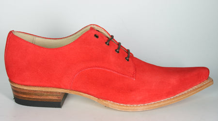 530 Sendra Schnürschuhe MEZCAL Wildleder ROT