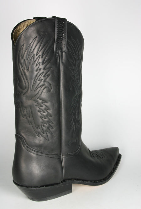 5326 Sancho Cowboystiefel Negro