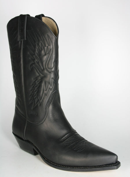 5326 Sancho Cowboystiefel Negro