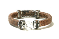 542 Bracelet Original Belts Lizard/Python Brown 