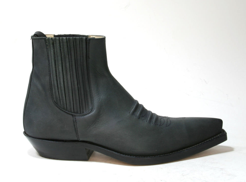 5451 Sancho Stiefeletten Negro
