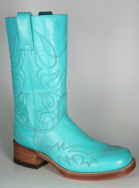 5502 Sendra Farmer Türkis Stickung