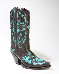 5529 Sendra Cowboystiefel GORCA Britnes Flo. Marron