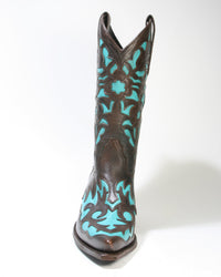 5529 Sendra Cowboystiefel GORCA Britnes Flo. Marron