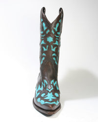 5529 Sendra Cowboystiefel GORCA Britnes Flo. Marron