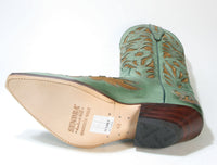 5529 Sendra Cowboystiefel N. Verde Botella Brass