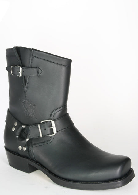 5536 Sancho Abarca Biker Boots Negro