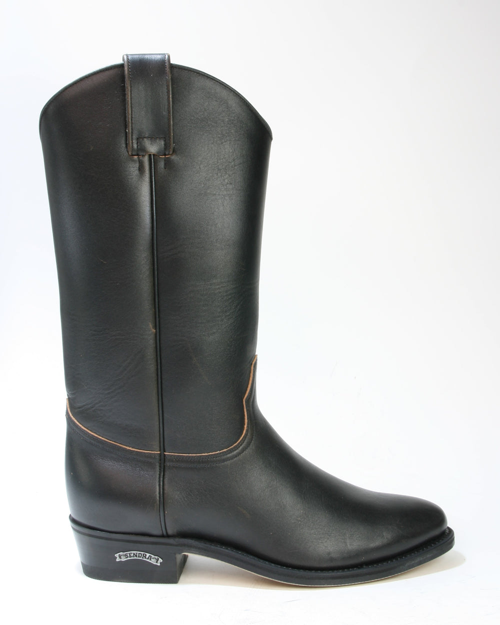 5588 Sendra Cowboyboots Richard Biscuit Black