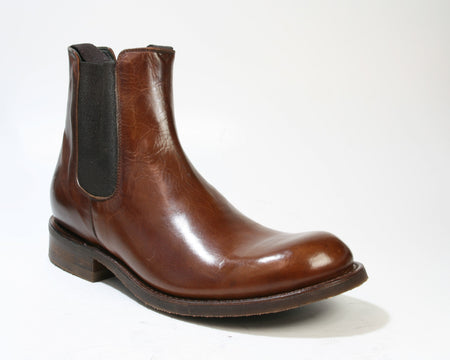 5595 Sendra Chelsea Boots Shiny Brown