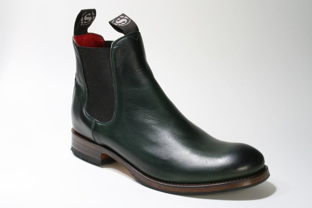 5595 Sendra Chelsea Boots Kaspar Forest grün