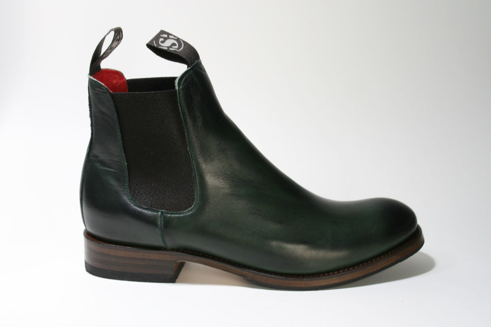 5595 Sendra Chelsea Boots Kaspar Forest grün