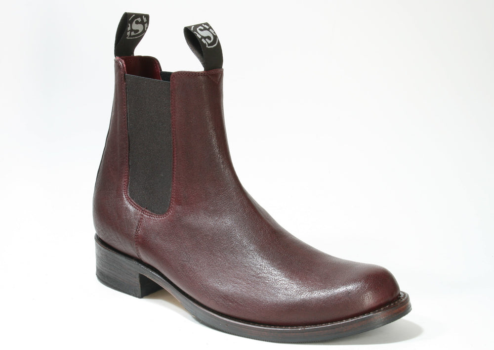 5595 Sendra Chelsea Boots Shetland Burdeos