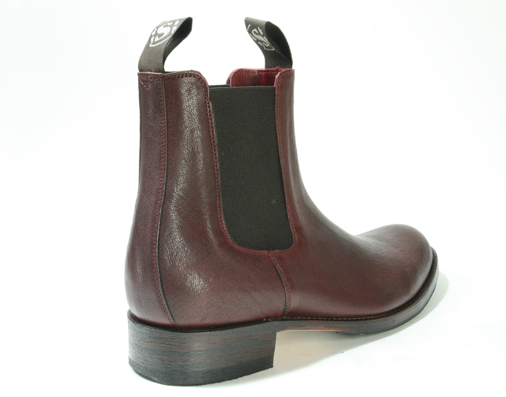 5595 Sendra Chelsea Boots Shetland Burdeos