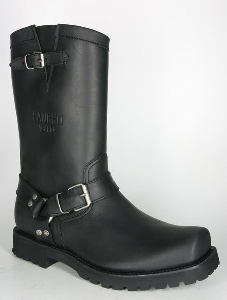 5635 Sancho Abarca Bikerboots Engineer III Negro