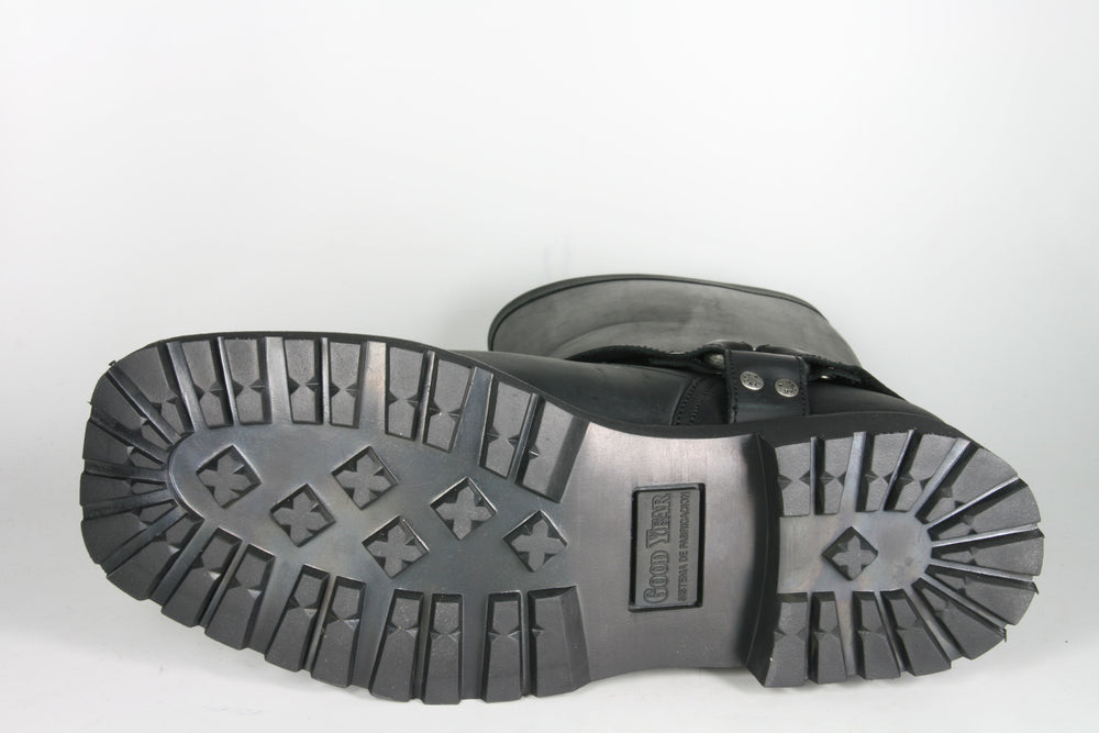 5635 Sancho Abarca Bikerboots Engineer III Negro