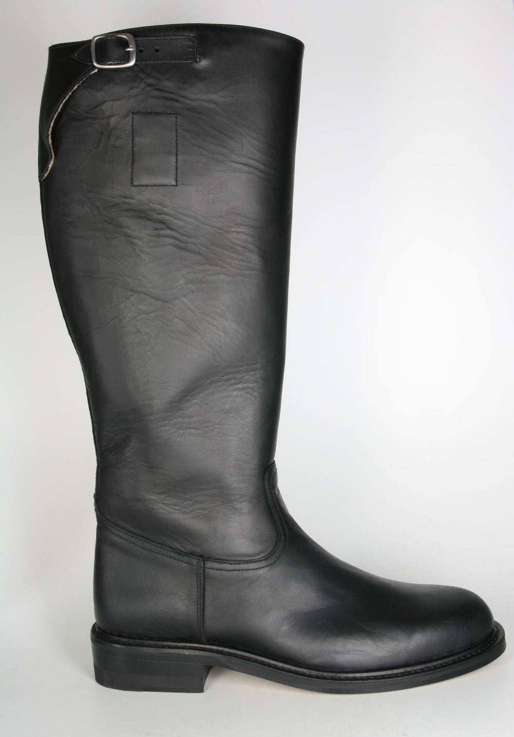 5636 Sendra Police riding boots Negro
