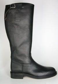 5636 Sendra Police riding boots Negro