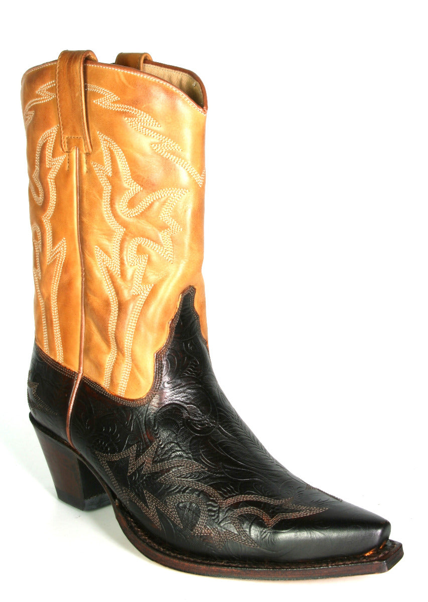 5707 Sendra Cowboystiefel Blondy Snowbut