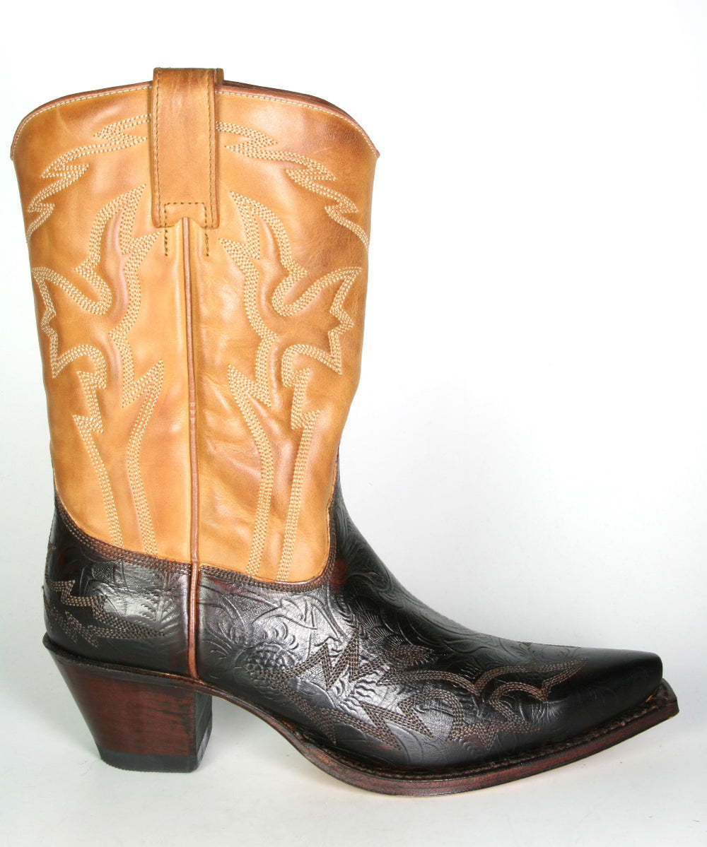 5707 Sendra Cowboystiefel Blondy Snowbut
