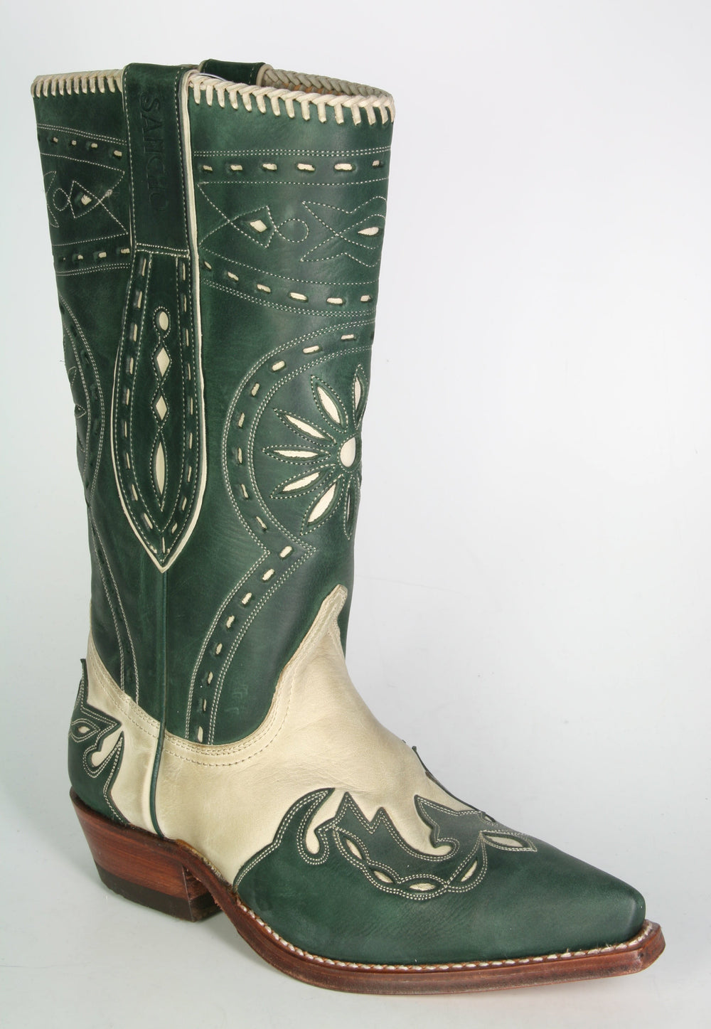 5737 Cowboy boots Sancho green