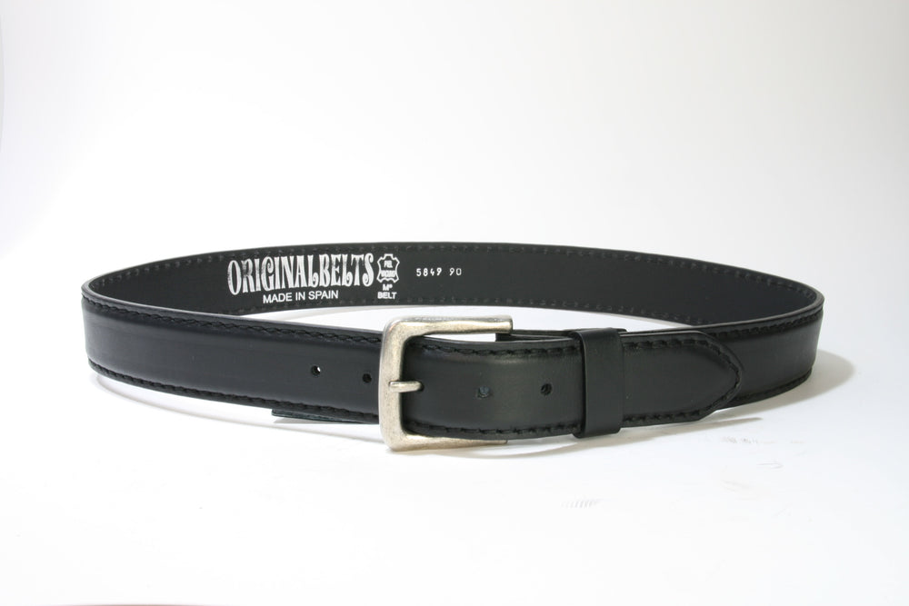 5849 Ledergürtel Black